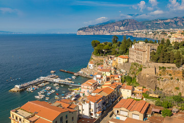 Naklejka na ściany i meble Sorrento, the Amalfi Coast in Italy