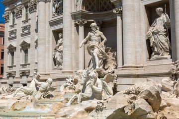 Fountain di Trevi in Rome