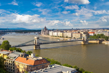 Panoramic view of Budapest