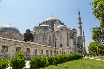 Fototapeta na wymiar Suleymaniye Mosque in Istanbul
