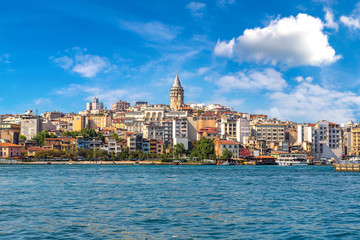 Galata Tower in Istanbul, Turkey