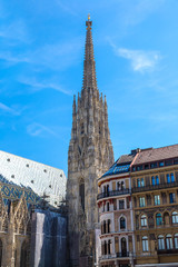 Fototapeta na wymiar St. Stephen's Cathedral in Vienna