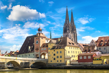 Fototapeta premium Regensburg Cathedral, Germany