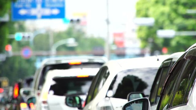 渋滞イメージ　東京　都心