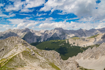 High mountain in Alps