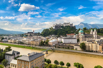 Obraz premium Salzburg Cathedral, Austria