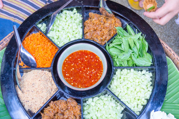 Thai traditional dessert.