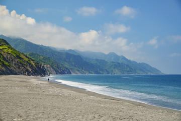 The famous cow mountain of Hualien