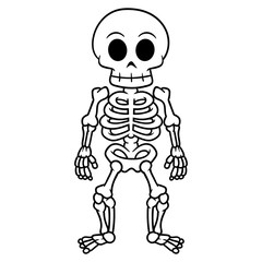 Cartoon Skeleton