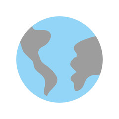 world planet earth icon vector illustration design
