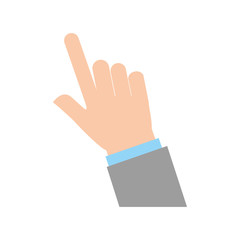 hand human index icon vector illustration design