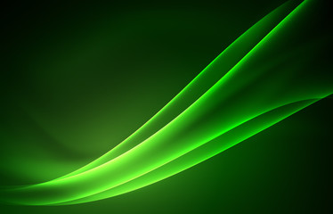 Vector polar lights concept background