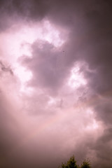 Rainbow in Clouds