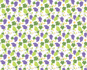 Obraz premium grapes patterns backgrounds seamless