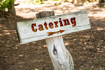 Schild 263 - Catering