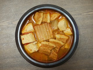 한국의 음식 김치찌개