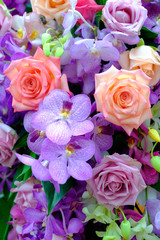 Fototapeta na wymiar colorful flower bouquet