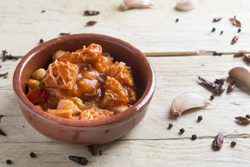 Callos typical food spanish