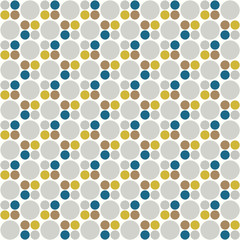 Polka dots seamless background