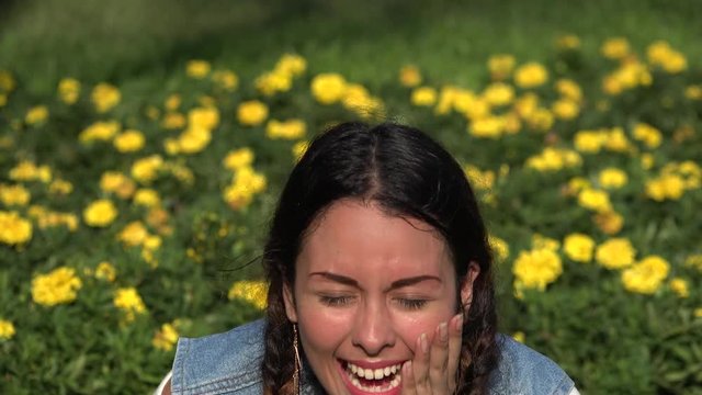 Laughing Teen Girl