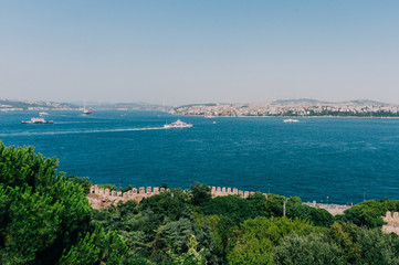 Fototapeta na wymiar View from Topkapi Palace