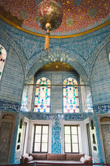 Fototapeta na wymiar Luxurious Topkapi Palace's interior
