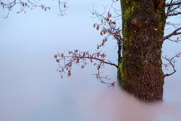 High river waters long exposure.