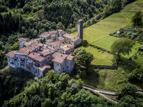 Medieval village of Cornello dei Tasso
