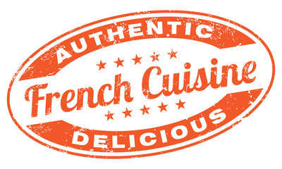 French Cuisine Stamp