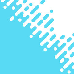 Abstract blue Rounded Lines dialognal Halftone Transition Vector Background