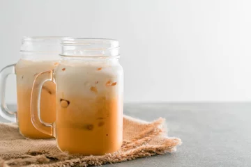Photo sur Plexiglas Milk-shake thai milk tea