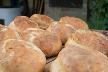 fresh homemade breads