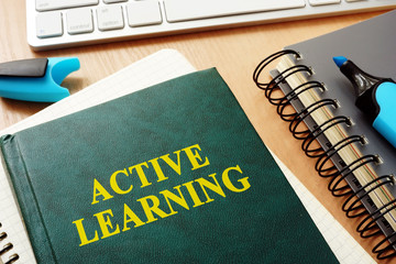 Book with title active learning.