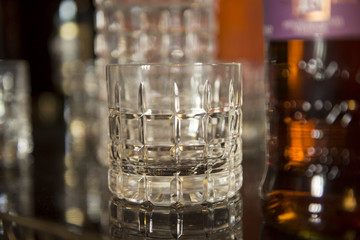 Small glass for whisky 