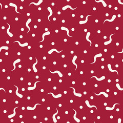 memphis style abstract deco art pattern