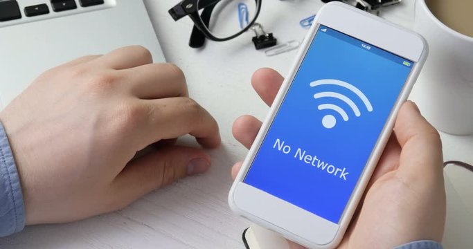 Not able to find wifi network on the smartphone