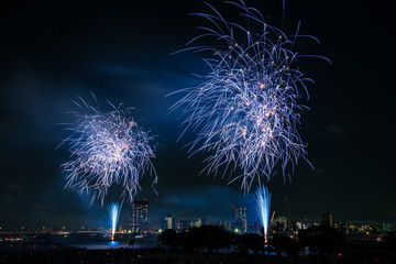Japanese fireworks - 日本の花火　東京足立区３