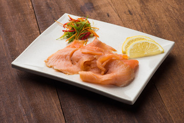 smoked salmon