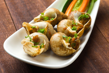 delicious sea snails