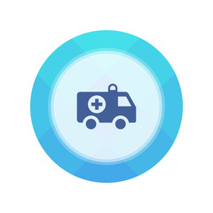 Paper Flat Cirlce Button