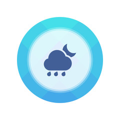 Paper Flat Cirlce Button