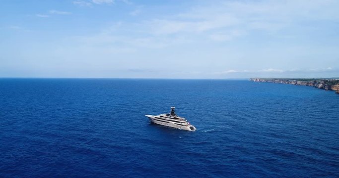 yatch en mer c&ocirc;te espagnole, Minorque