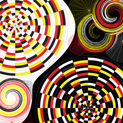 Abstract geometric background.