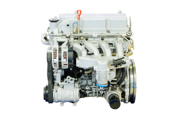 Car engine isolated