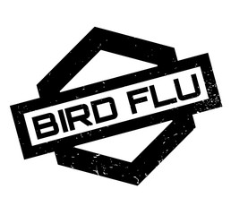 Bird Flu rubber stamp. Grunge design with dust scratches. Effects can be easily removed for a clean, crisp look. Color is easily changed.