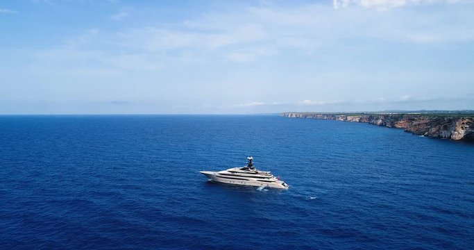 yatch en mer c&ocirc;te espagnole, Minorque
