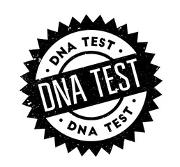 Dna Test rubber stamp. Grunge design with dust scratches. Effects can be easily removed for a clean, crisp look. Color is easily changed.