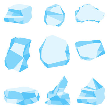 ice blocks icons