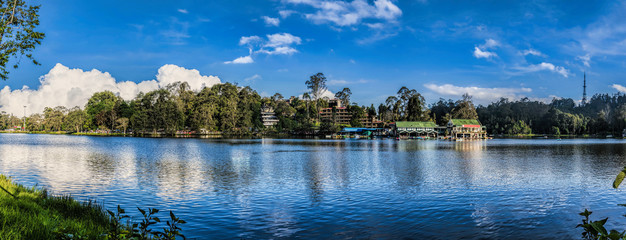 Kodaikanal Lake Panorama (Princess of Hill stations), Tamil Nadu, India