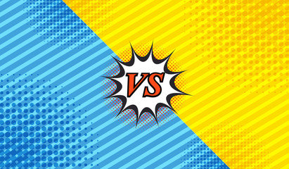 Comic duel background